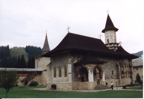 Klášterní kostelík v Sucevitě