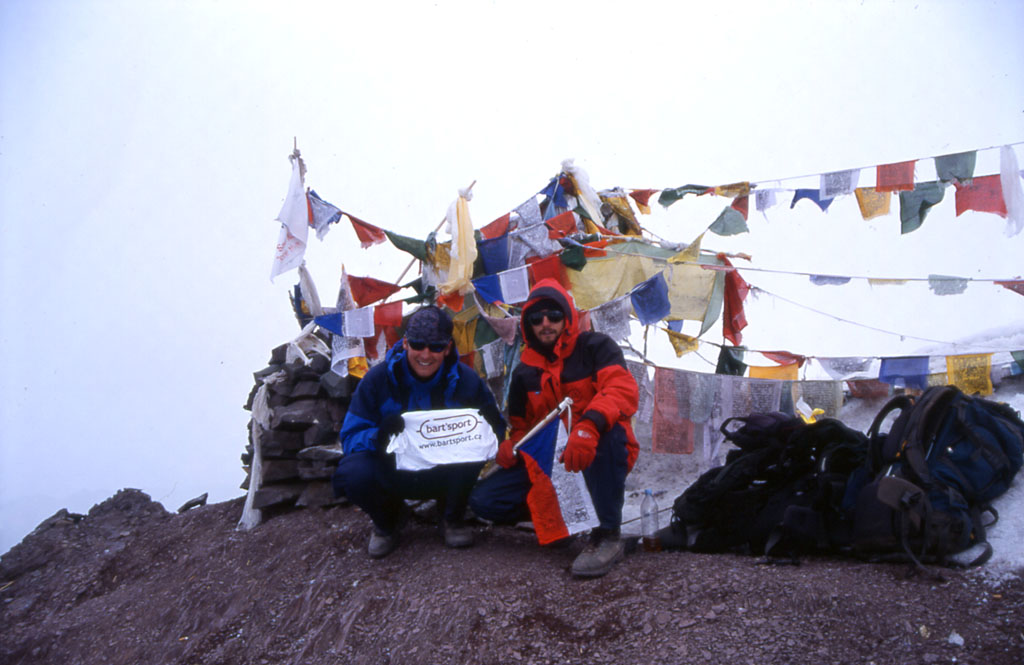 7.9.2000, vrchol Stok Khangri (6153m)