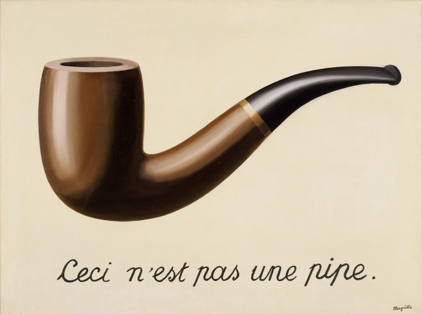 Zrada obrazů (1929), René Magritte